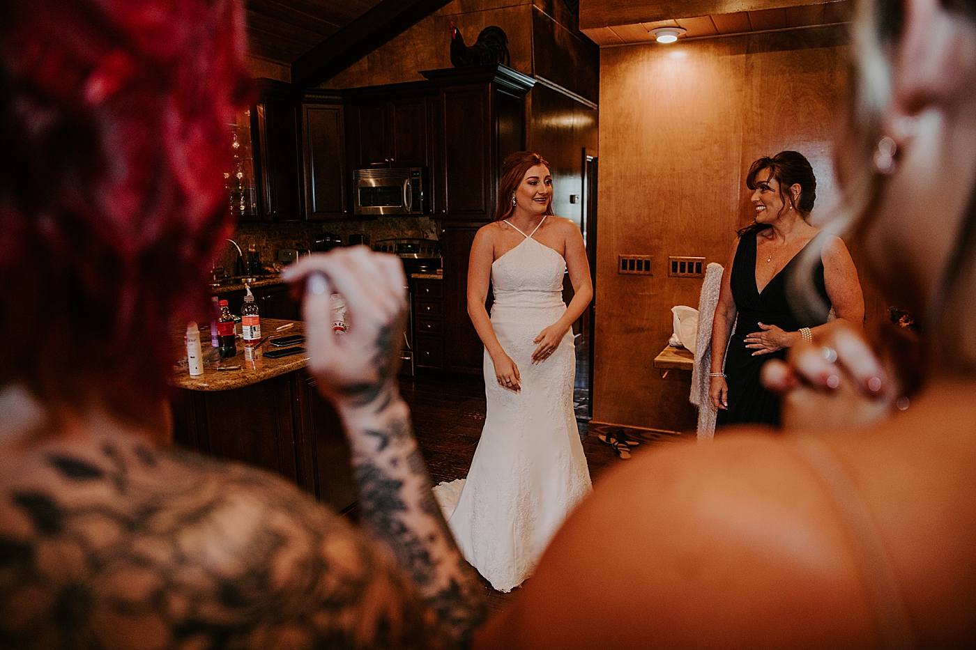 Bride in her dress BMR Stables Wedding Photography captured by South Florida Wedding Photographer Maggie Alvarez Photography