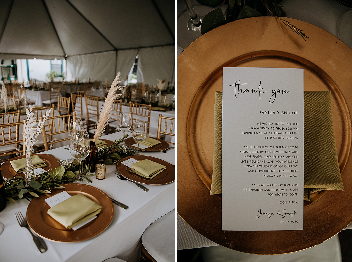 Reception detail shot Historic Stranahan House Wedding Photography captured by South Florida Wedding Photographer Maggie Alvarez Photography