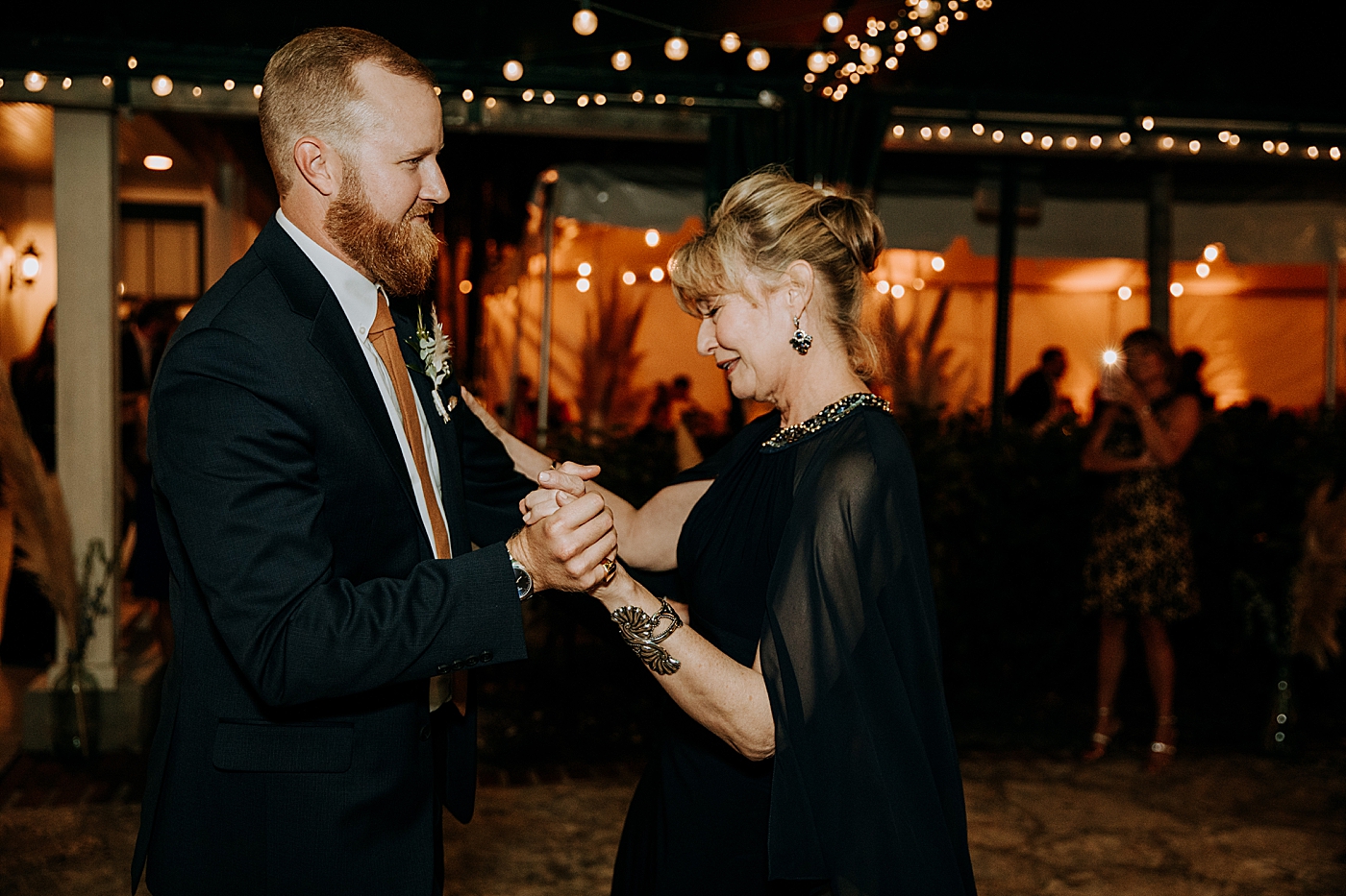 Mother son dance Historic Stranahan House Wedding Photography captured by South Florida Wedding Photographer Maggie Alvarez Photography