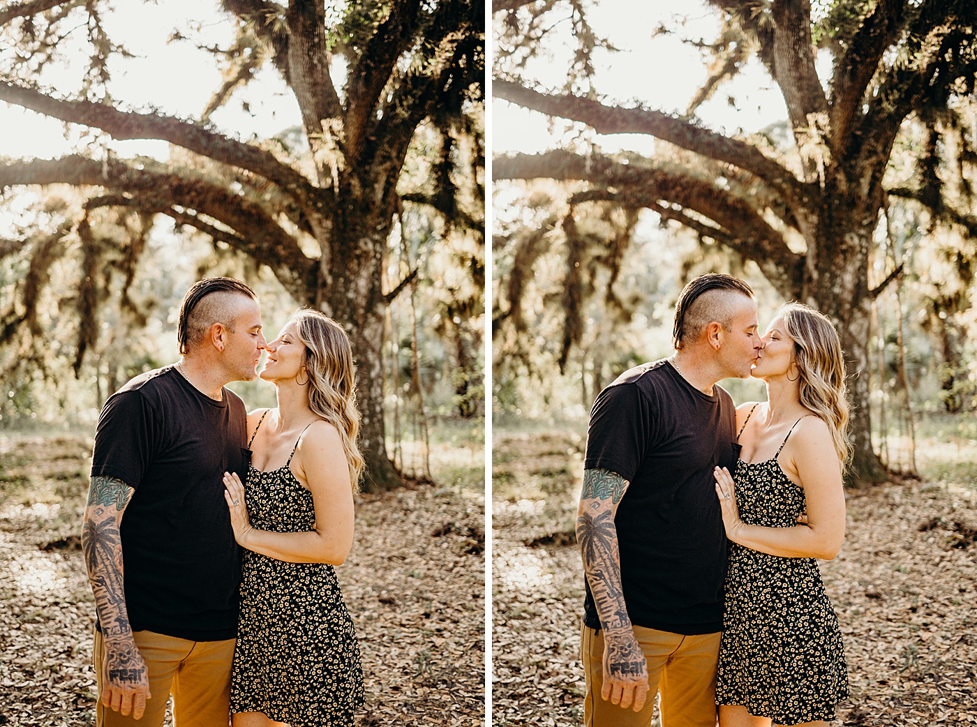 Parents kissing Park Family Photography by South Florida Family Photographer Maggie Alvarez Photography