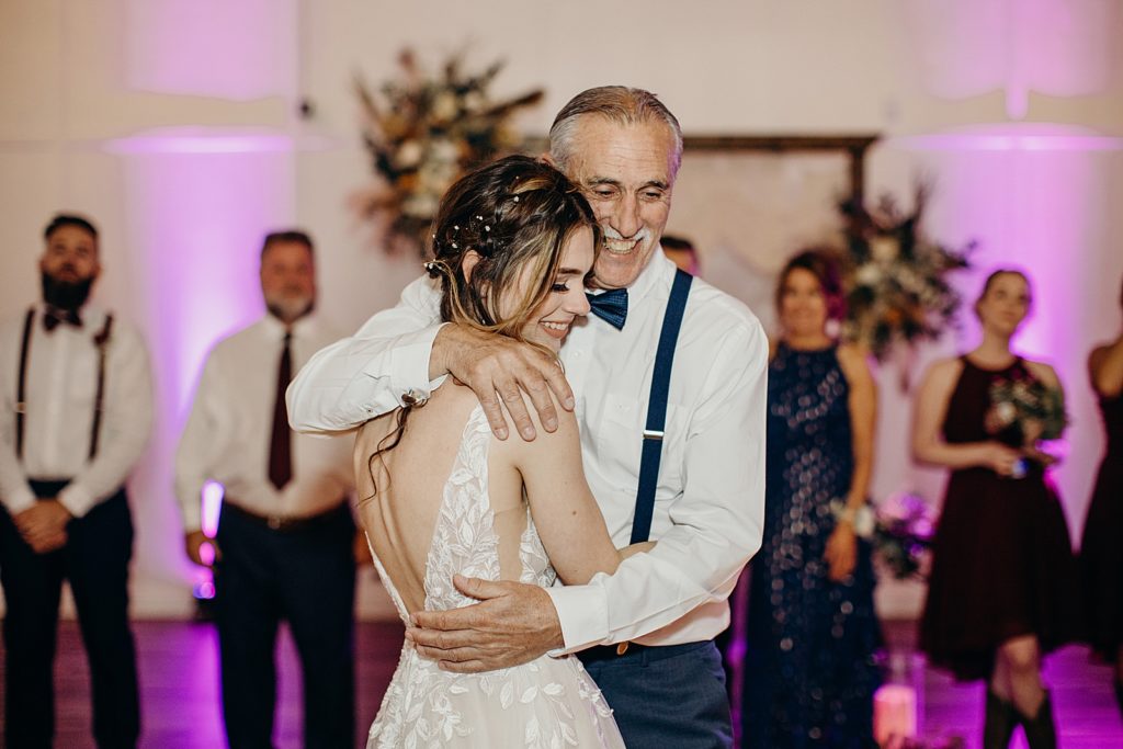 Father daughter dance at Reception